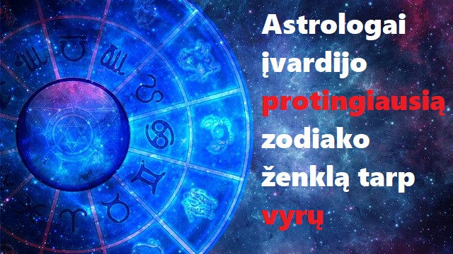 Astrologai įvardijo protingiausią zodiako ženklą tarp vyrų