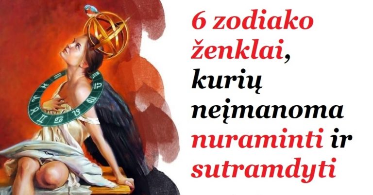 6 zodiako ženklai, kurių neįmanoma nuraminti ir sutramdyti