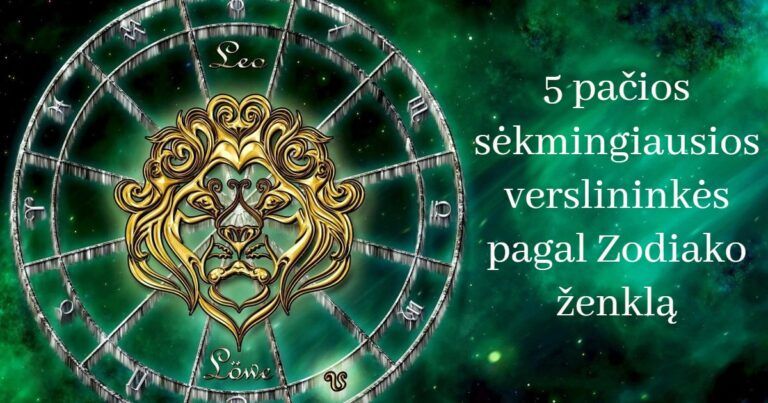 5 pačios sėkmingiausios verslininkės pagal Zodiako ženklą