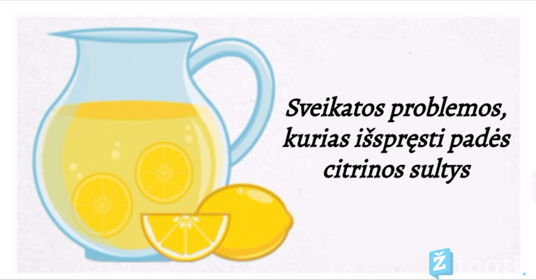 Sveikatos problemos, kurias išspręsti padės citrinų sultys