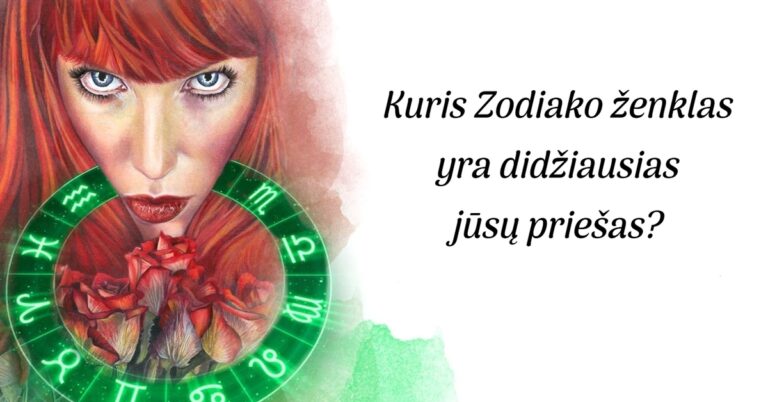 Kuris Zodiako ženklas yra pikčiausias jūsų priešas?