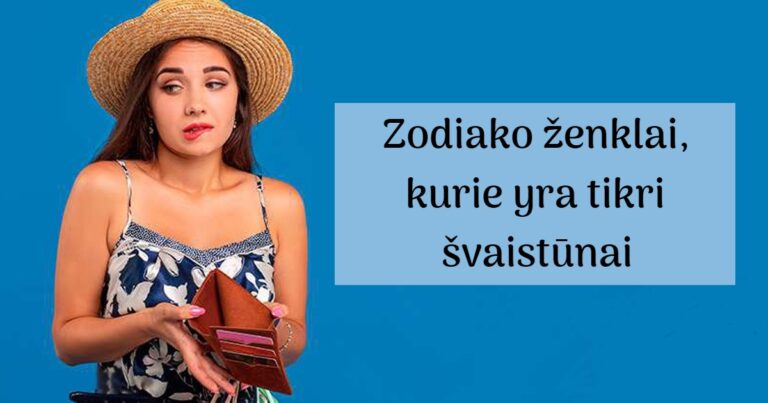 Zodiako ženklai, kurie švaisto pinigus į dešinę ir į kairę