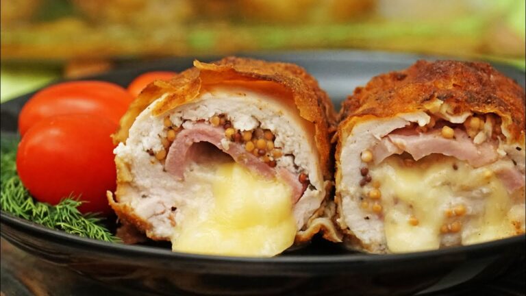 Nuostabūs vištienos suktinukai „Cordon Bleu“ stiliumi su slaptu ingredientu