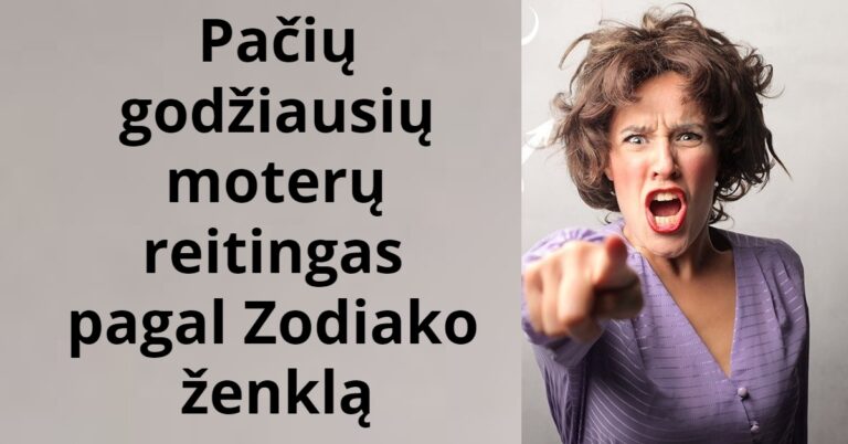 Godžiausių moterų pagal Zodiako ženklą reitingas. Kurioje vietoje esate?