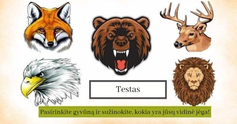 Testas: sužinokite, kokia yra jūsų vidinė jėga!