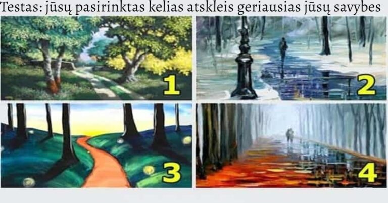 Testas: jūsų pasirinktas kelias atskleis geriausias jūsų savybes