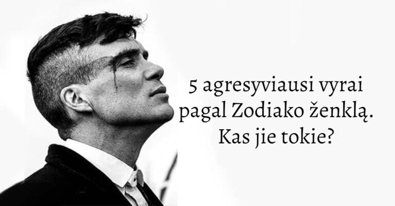 5 agresyviausi vyrai pagal Zodiako ženklą. Kas jie tokie?