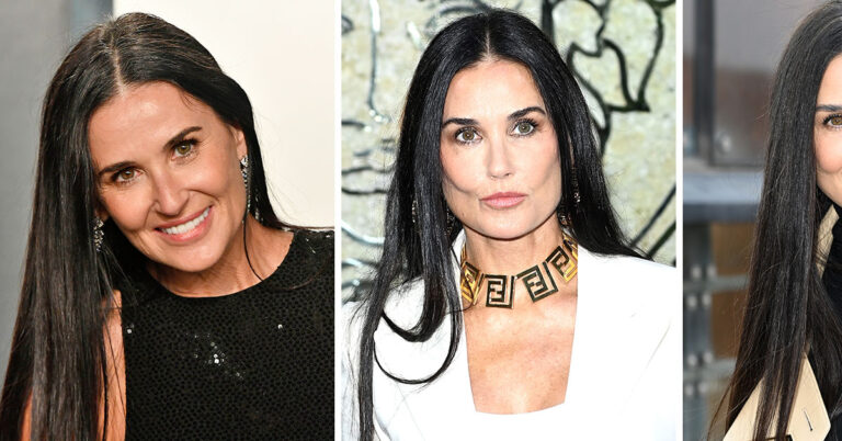 Nesėkminga plastinė operacija liko praeity: Demi Moore vėl spinduliuoja grožiu ir jaunyste